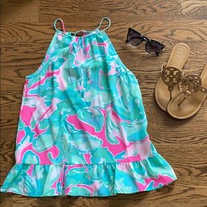 🌴LIKE NEW! Adorable Lilly Pulitzer silk top🌴